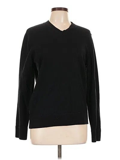 Pre-owned Gap Pullover Sweater In Black