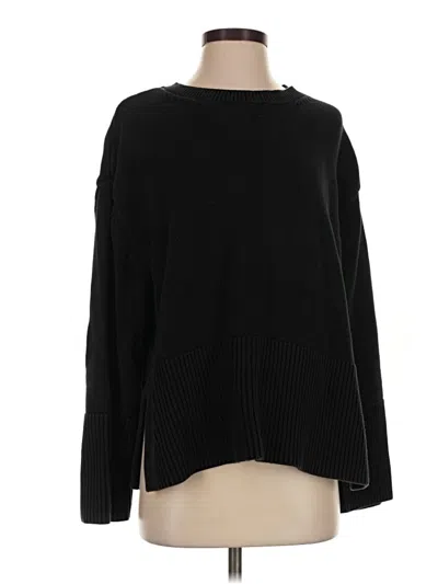 Pre-owned Gap Pullover Sweater In Black