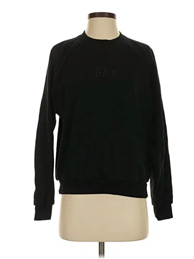 Pre-owned Gap Pullover Sweater In Black