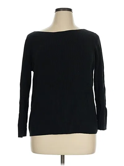 Pre-owned Gap Pullover Sweater In Black