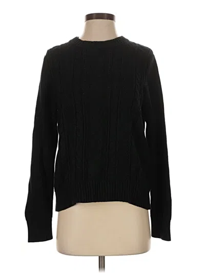 Pre-owned Gap Pullover Sweater In Black