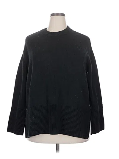 Pre-owned Gap Pullover Sweater In Black