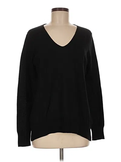 Pre-owned Gap Pullover Sweater In Black