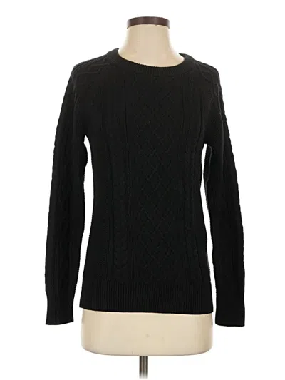 Pre-owned Gap Pullover Sweater In Black