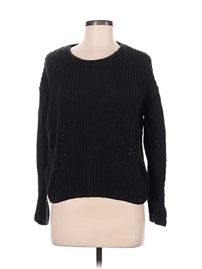 Pre-owned Gap Pullover Sweater In Black