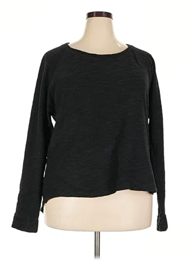 Pre-owned Gap Pullover Sweater In Black