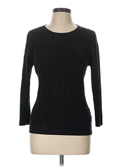 Pre-owned Gap Pullover Sweater In Black