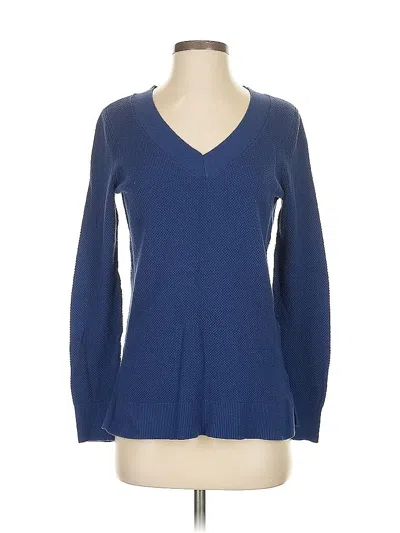 Pre-owned Gap Pullover Sweater In Blue