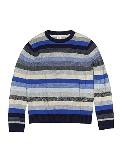Pre-owned Gap Kids' Pullover Sweater In Blue
