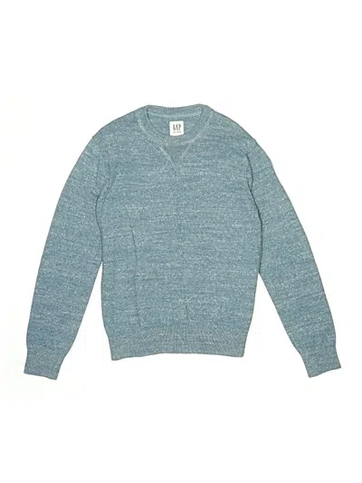 Pre-owned Gap Kids' Pullover Sweater In Blue