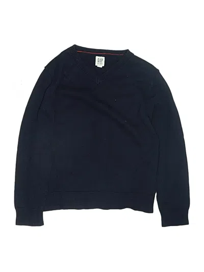 Pre-owned Gap Kids' Pullover Sweater In Blue