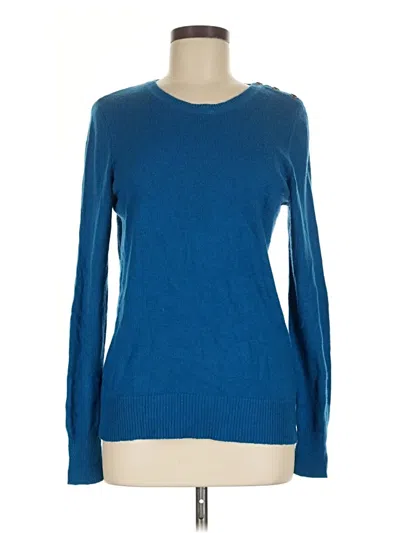 Pre-owned Gap Pullover Sweater In Blue