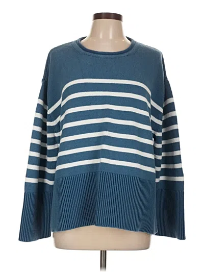 Pre-owned Gap Pullover Sweater In Blue