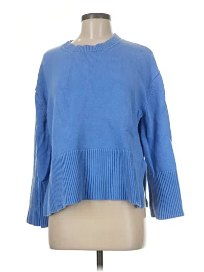 Pre-owned Gap Pullover Sweater In Blue