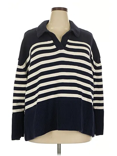 Pre-owned Gap Pullover Sweater In Blue