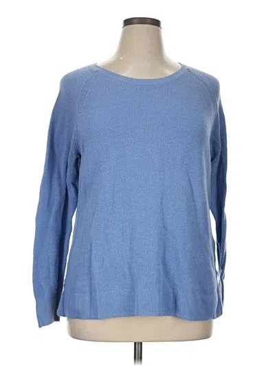 Pre-owned Gap Pullover Sweater In Blue
