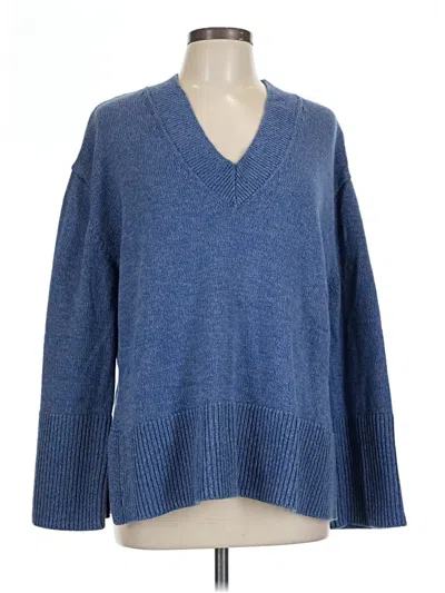 Pre-owned Gap Pullover Sweater In Blue