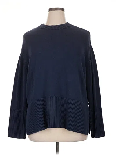 Pre-owned Gap Pullover Sweater In Blue