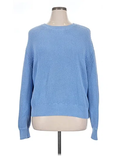 Pre-owned Gap Pullover Sweater In Blue