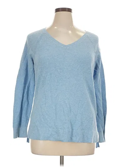 Pre-owned Gap Pullover Sweater In Blue