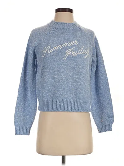 Gap Pullover Sweater In Blue