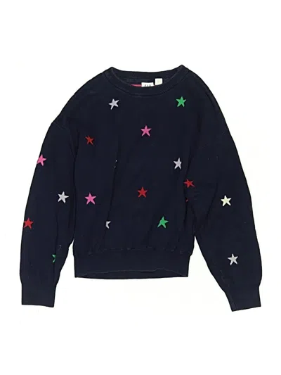 Pre-owned Gap Kids' Pullover Sweater In Blue