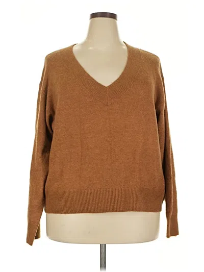 Pre-owned Gap Pullover Sweater In Brown