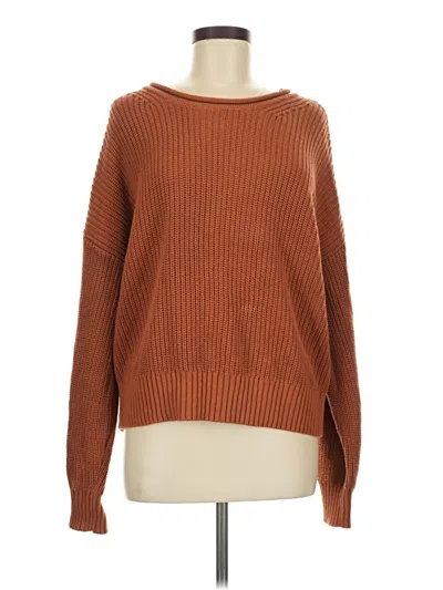 Pre-owned Gap Pullover Sweater In Brown