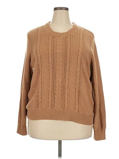 Pre-owned Gap Pullover Sweater In Brown
