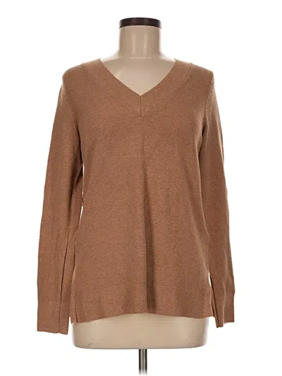 Pre-owned Gap Pullover Sweater In Brown