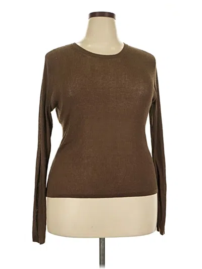Pre-owned Gap Pullover Sweater In Brown
