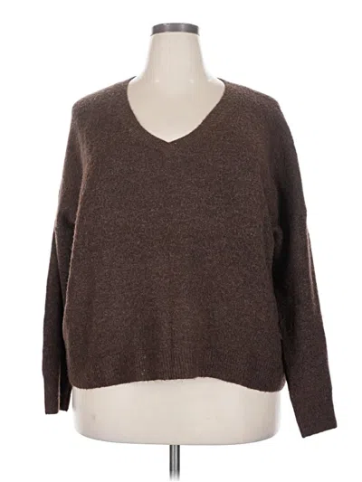 Pre-owned Gap Pullover Sweater In Brown