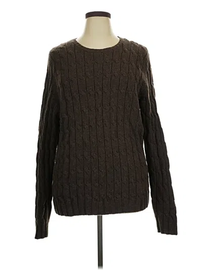 Pre-owned Gap Pullover Sweater In Brown