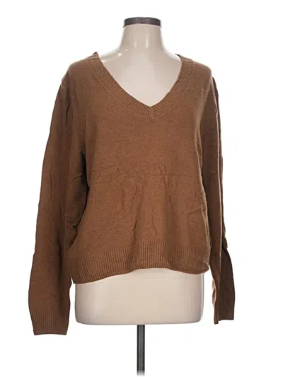 Pre-owned Gap Pullover Sweater In Brown