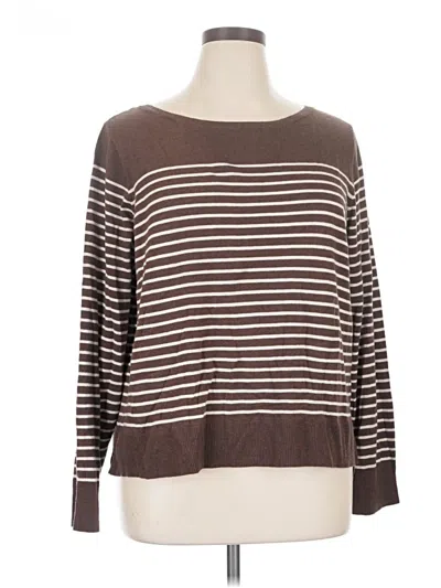 Pre-owned Gap Pullover Sweater In Brown