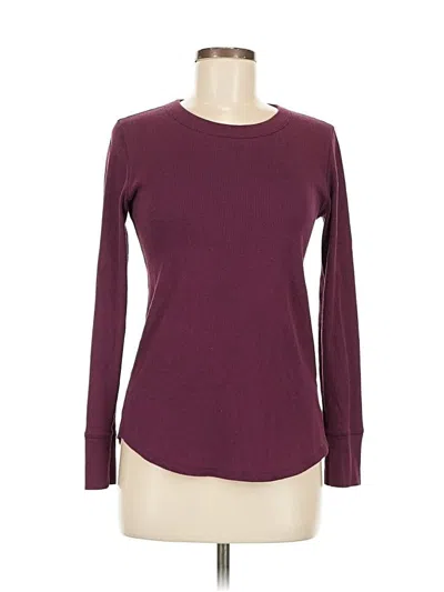 Pre-owned Gap Pullover Sweater In Burgundy