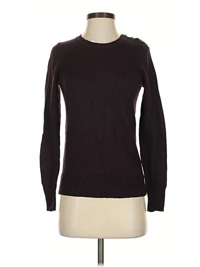 Pre-owned Gap Pullover Sweater In Burgundy