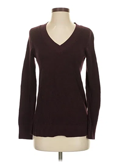 Pre-owned Gap Pullover Sweater In Burgundy