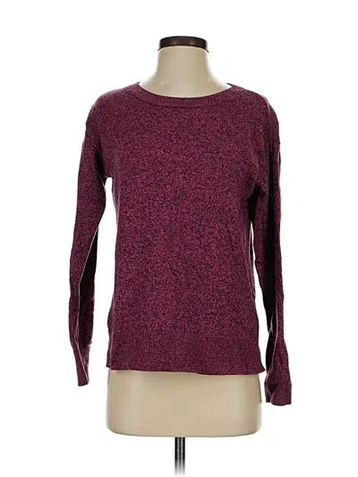 Pre-owned Gap Pullover Sweater In Burgundy