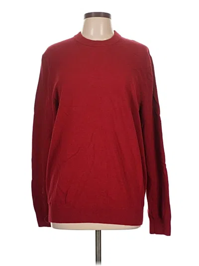 Pre-owned Gap Pullover Sweater In Burgundy