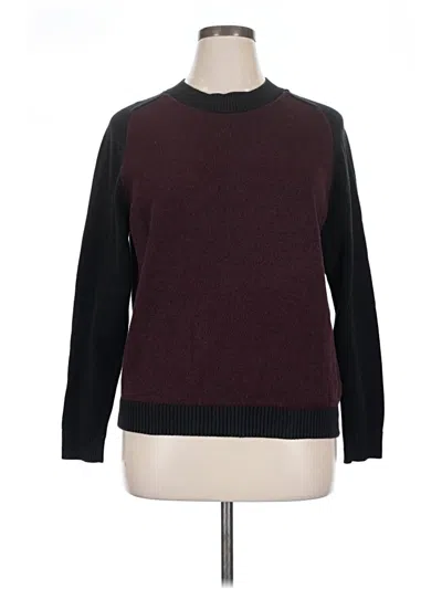 Pre-owned Gap Pullover Sweater In Burgundy