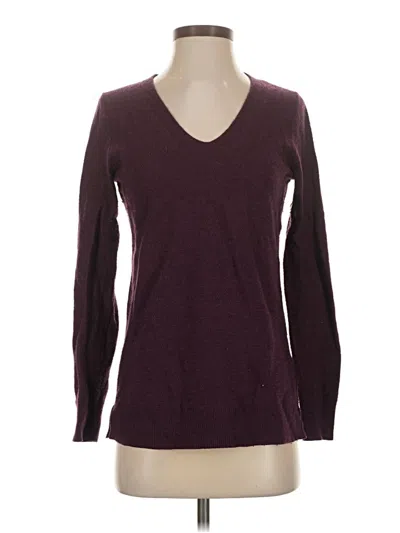 Pre-owned Gap Pullover Sweater In Burgundy