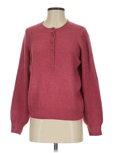 Pre-owned Gap Pullover Sweater In Burgundy