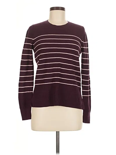 Pre-owned Gap Pullover Sweater In Burgundy