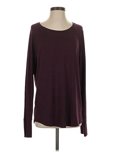Pre-owned Gap Pullover Sweater In Burgundy