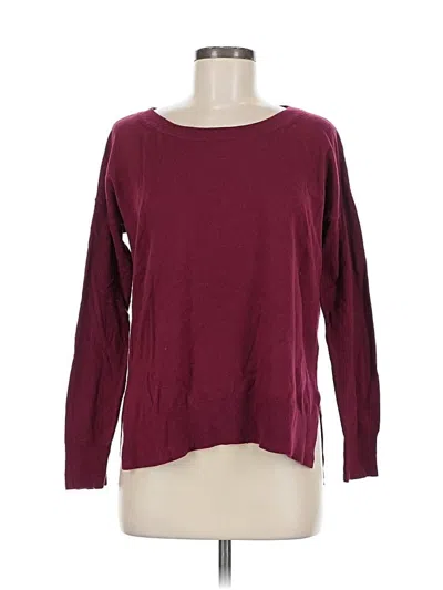 Pre-owned Gap Pullover Sweater In Burgundy