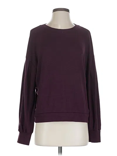 Pre-owned Gap Pullover Sweater In Burgundy