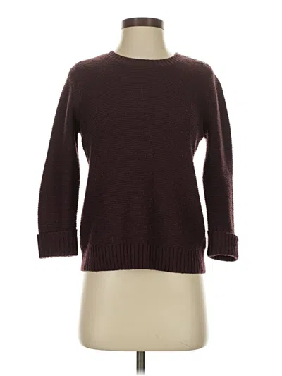 Pre-owned Gap Pullover Sweater In Burgundy