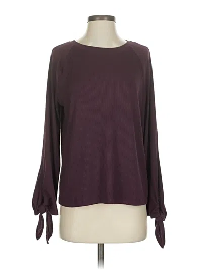 Pre-owned Gap Pullover Sweater In Burgundy