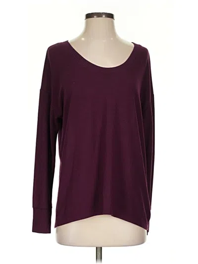 Pre-owned Gap Pullover Sweater In Burgundy